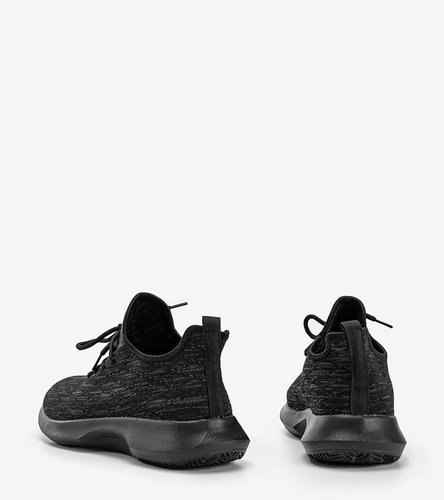 Fekete férfi sportos Gianni cipő