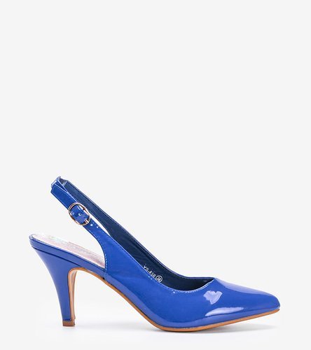 Kék tűsarkú Jena cipők